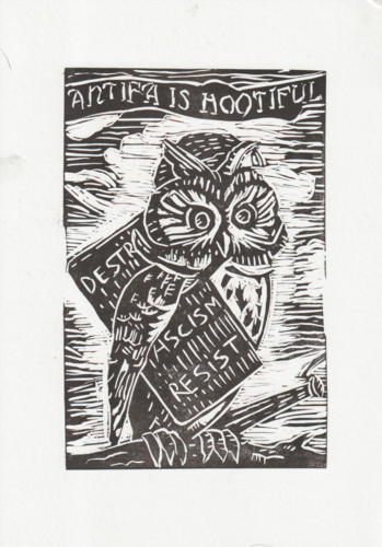 Lino - 002 - Antifa Owl nb