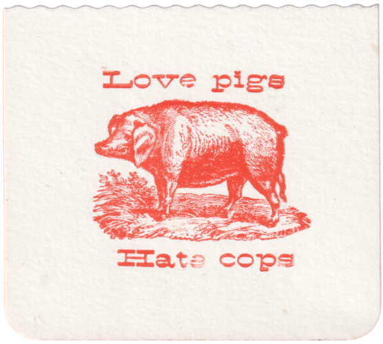 Typo - 011 - Love pigs hate cops